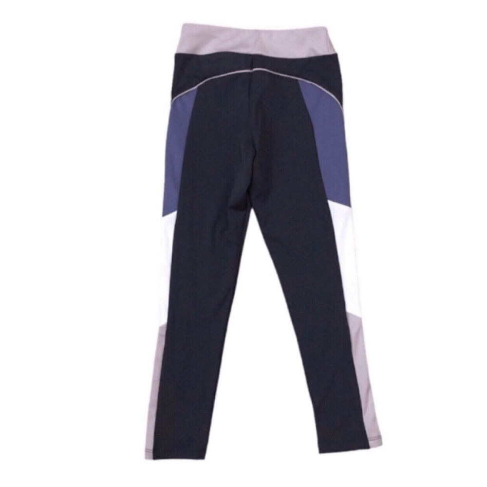 NWT Zara Girls Purple & Gray Leggings Size 7